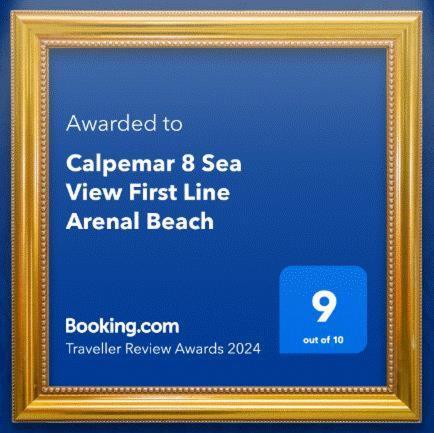 Calpemar 8 Sea View First Line Arenal Beach Zewnętrze zdjęcie